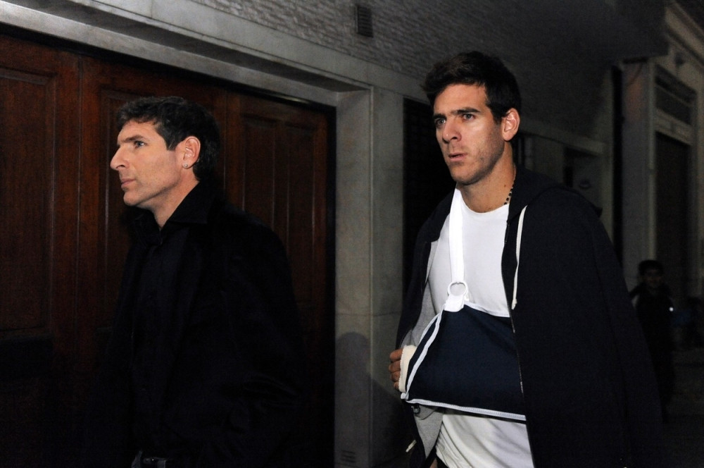 Del Potro posetio reprezentaciju Srbije!