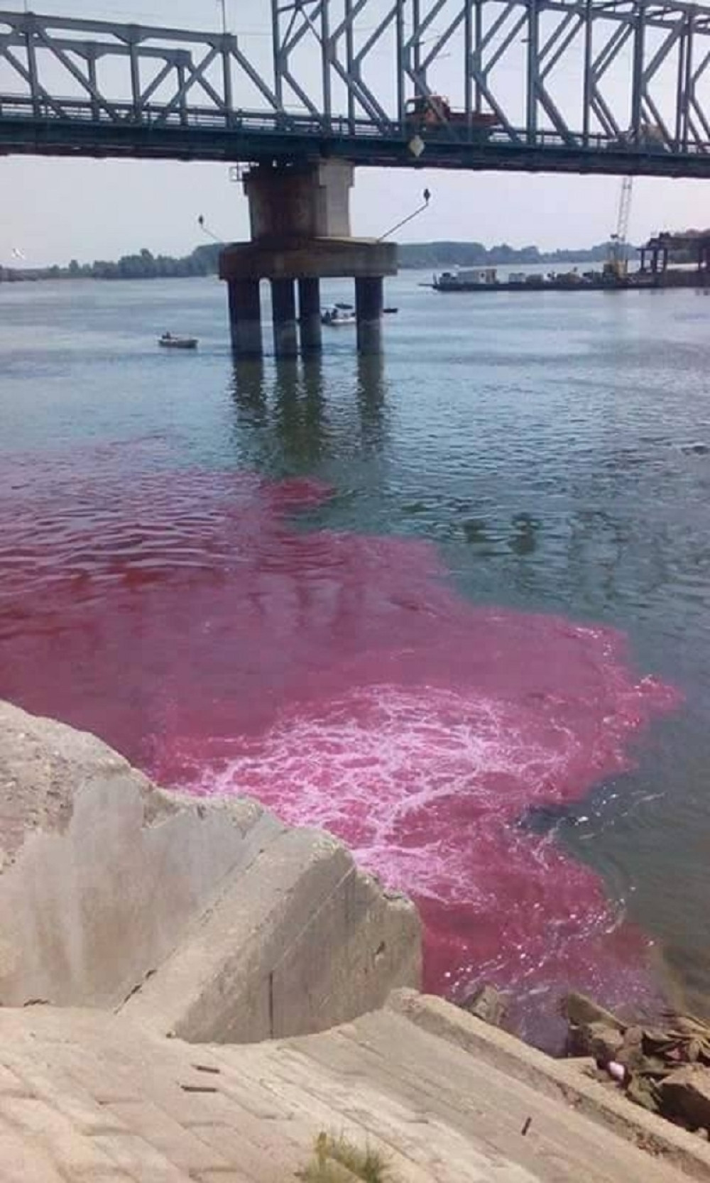 Nije pronađena crvena tečnost u Dunavu