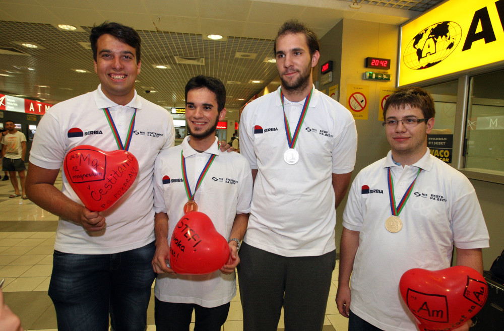 Mladi srpski hemičari osvojili četiri medalje na olimpijadi