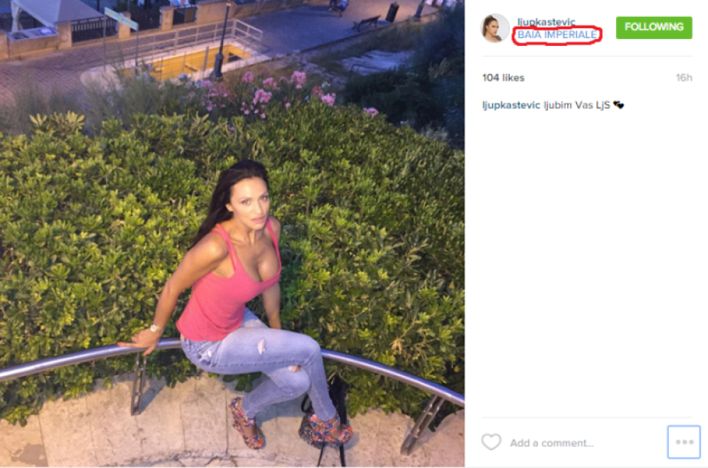 Ljupka sa Snupom u Italiji!