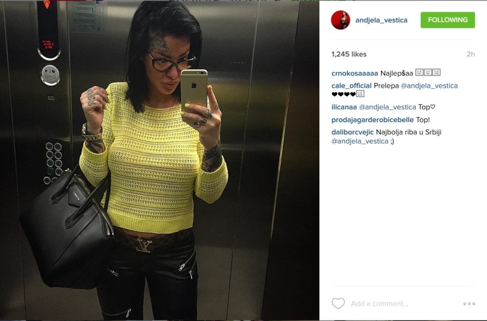 FOTO~Anđela Veštica promenila imidž!