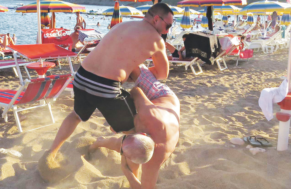 Era i Darko se zaigrali na plaži