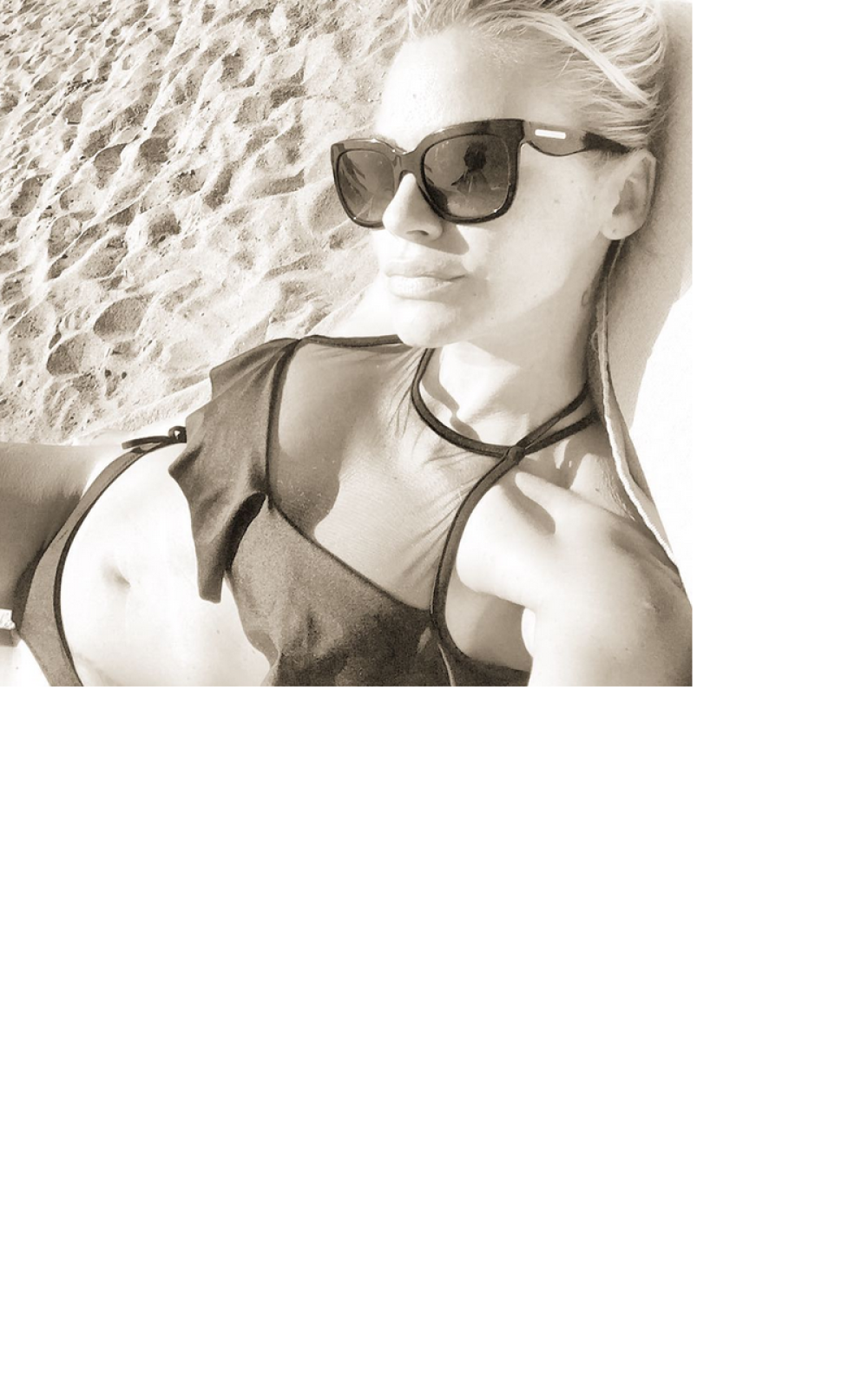 Nataša Bekvalac leči koleno i vodi borbu sa porokom