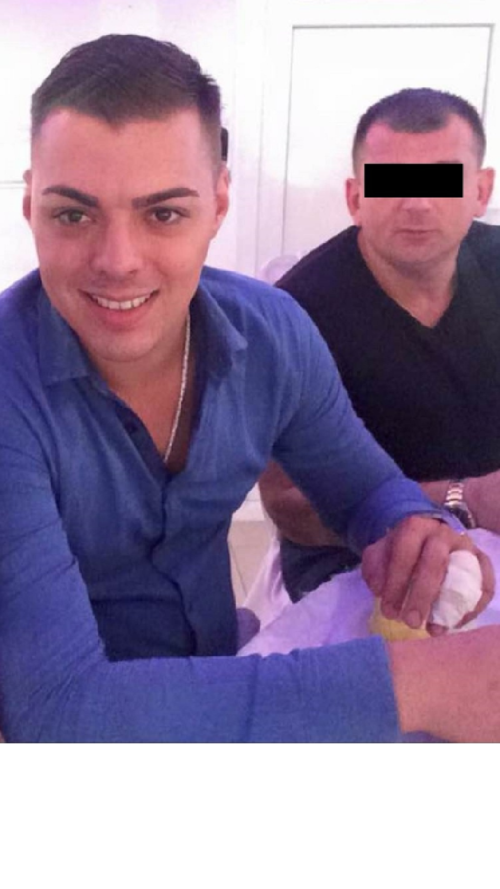 Prva fotka Slobe Vasića posle batina!