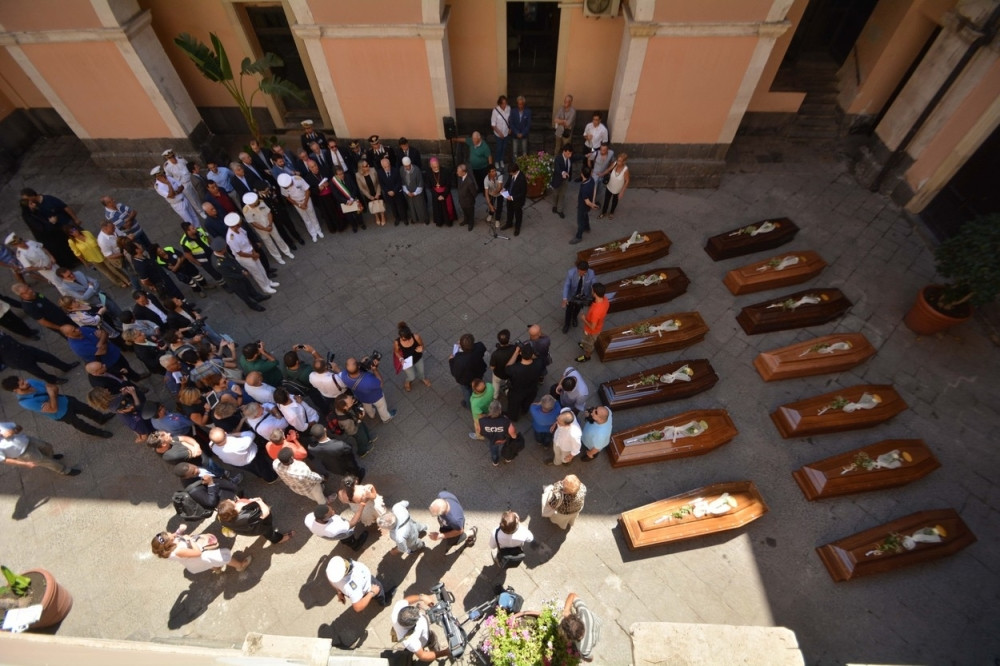 Poginuli migranti biće sahranjeni na Siciliji