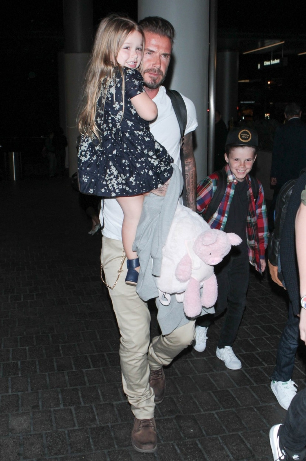 Bekam progovorio o poljupcu sa ćerkom (FOTO)