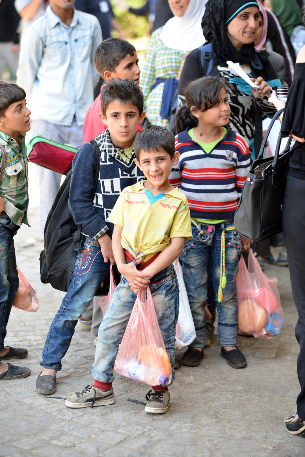 Izbeglice danas dobile pecivo