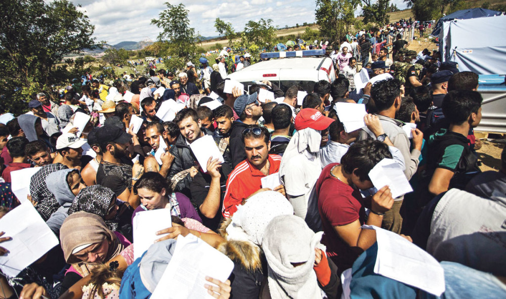 Migranati švercuju drevne skulpture