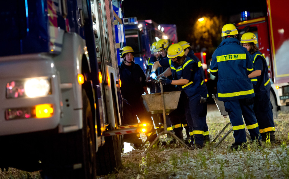 Izgorela zgrada za azilante!