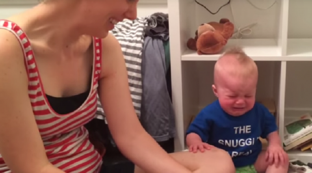 Klinac plače na kraju svake knjige!