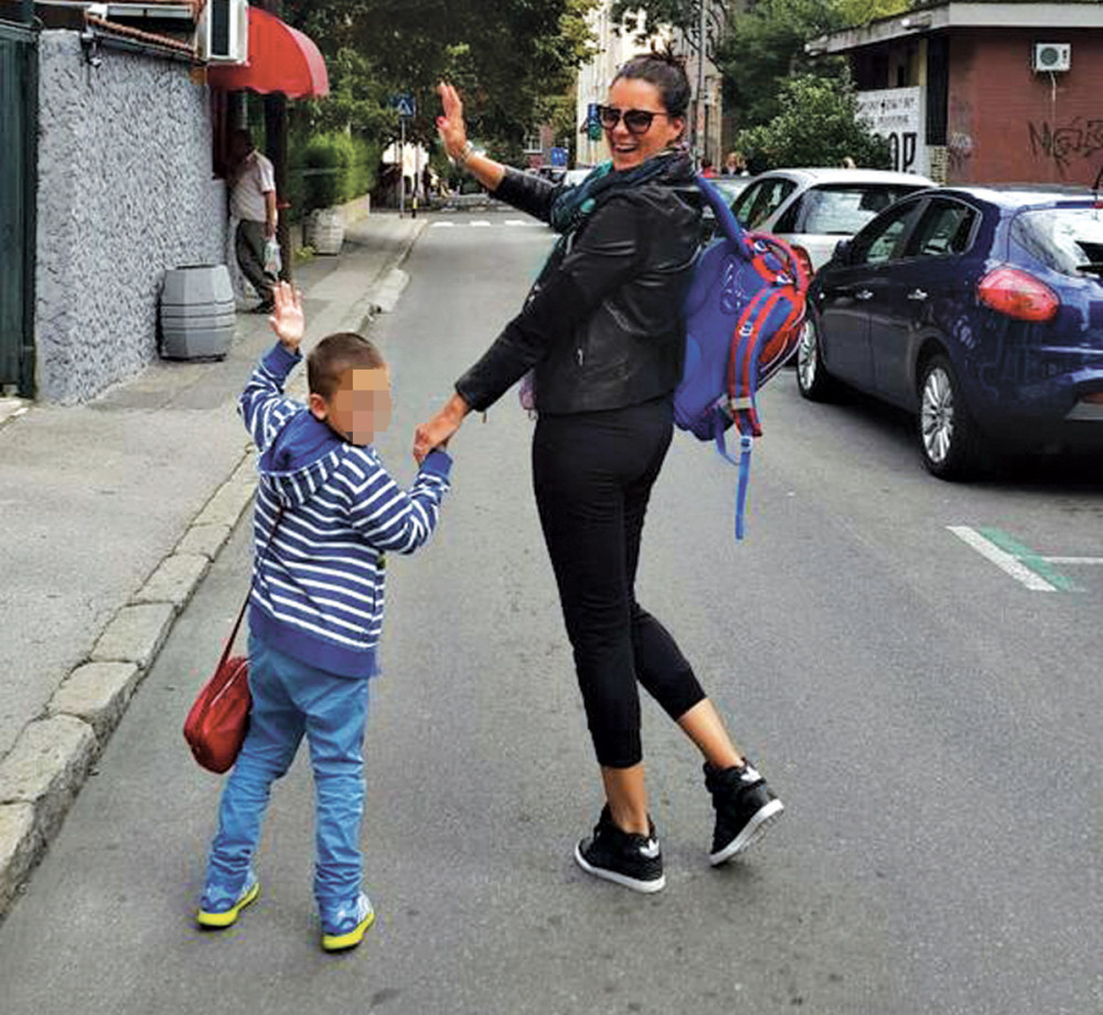 Kilibarda vodi kumića u školu