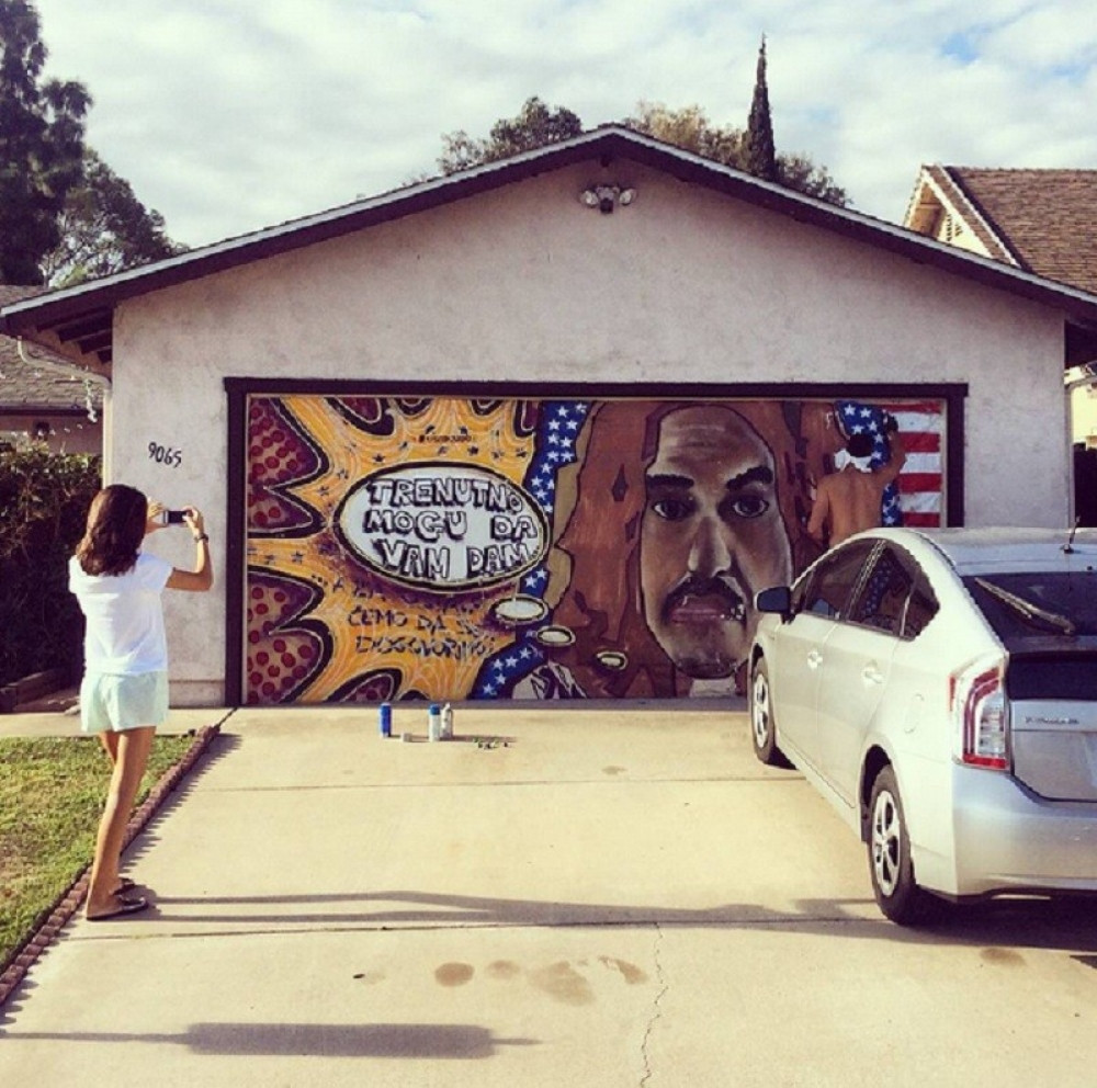 Srpski glumac dobio mural u Americi! (FOTO)