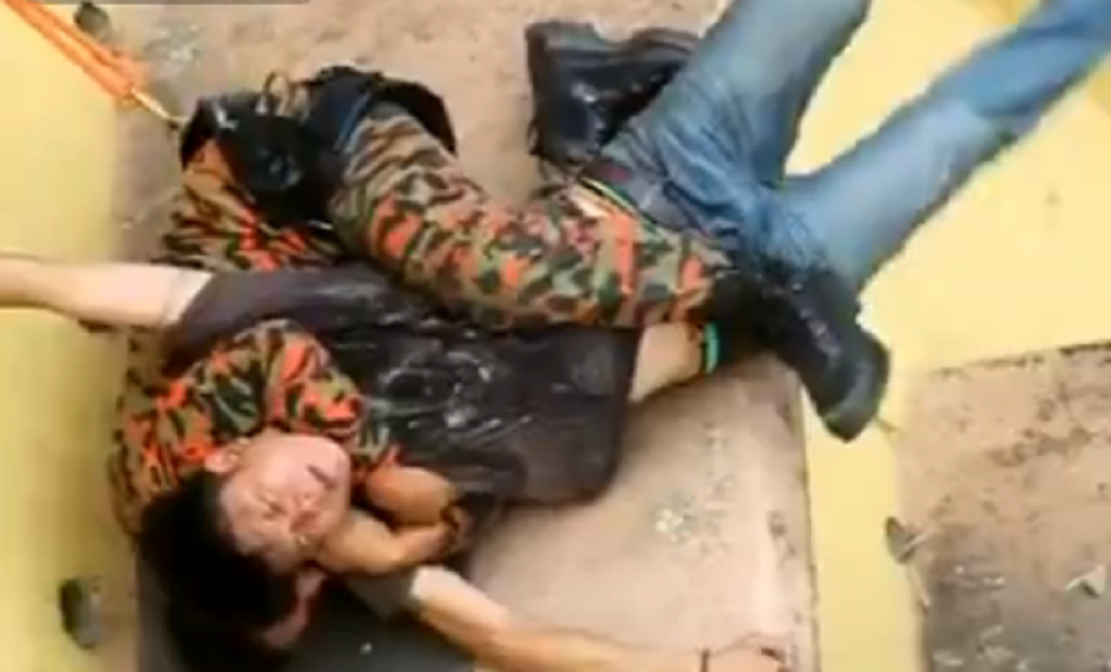 Samoubica rizikovao život vatrogasca! (VIDEO)