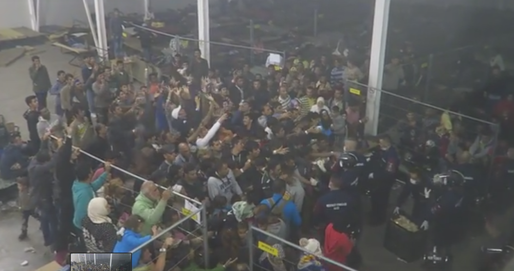 U Mađarskoj hrane izbeglice kao životinje! (UZNEMIRUJUĆI VIDEO)