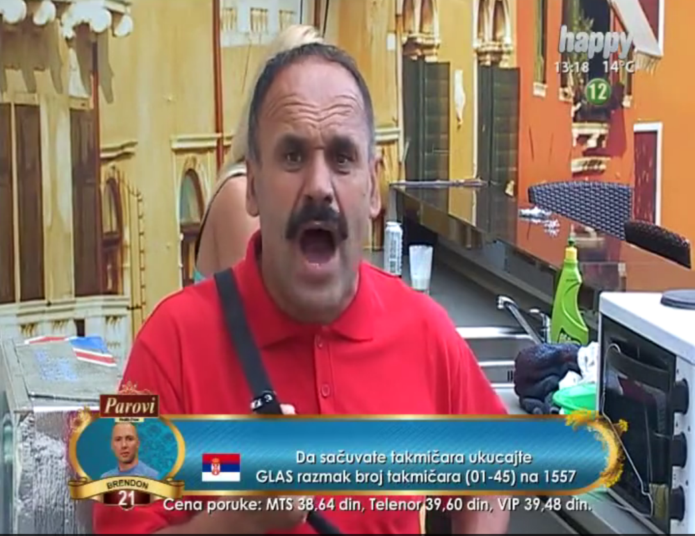 Veridba u "Parovima", Zmaj se ženi!