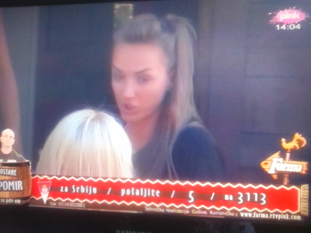 Goga suze roni na Farmi!