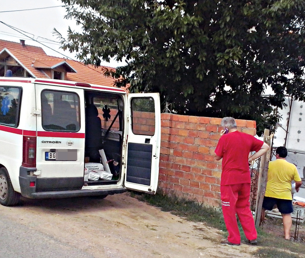 Suspendovan vozač saniteta!