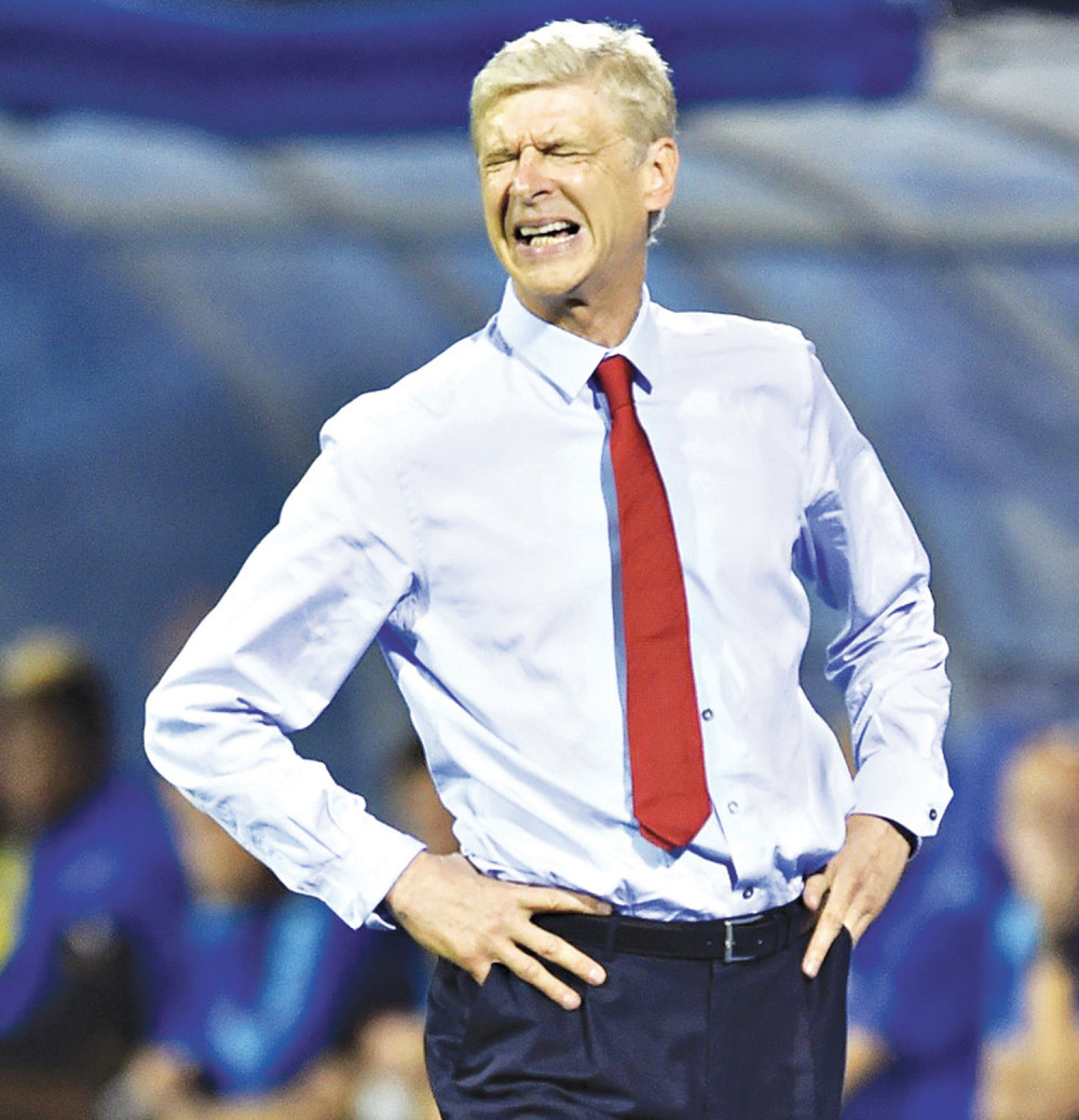 Venger: Plakao bih kada se ne bi igralo za Božić