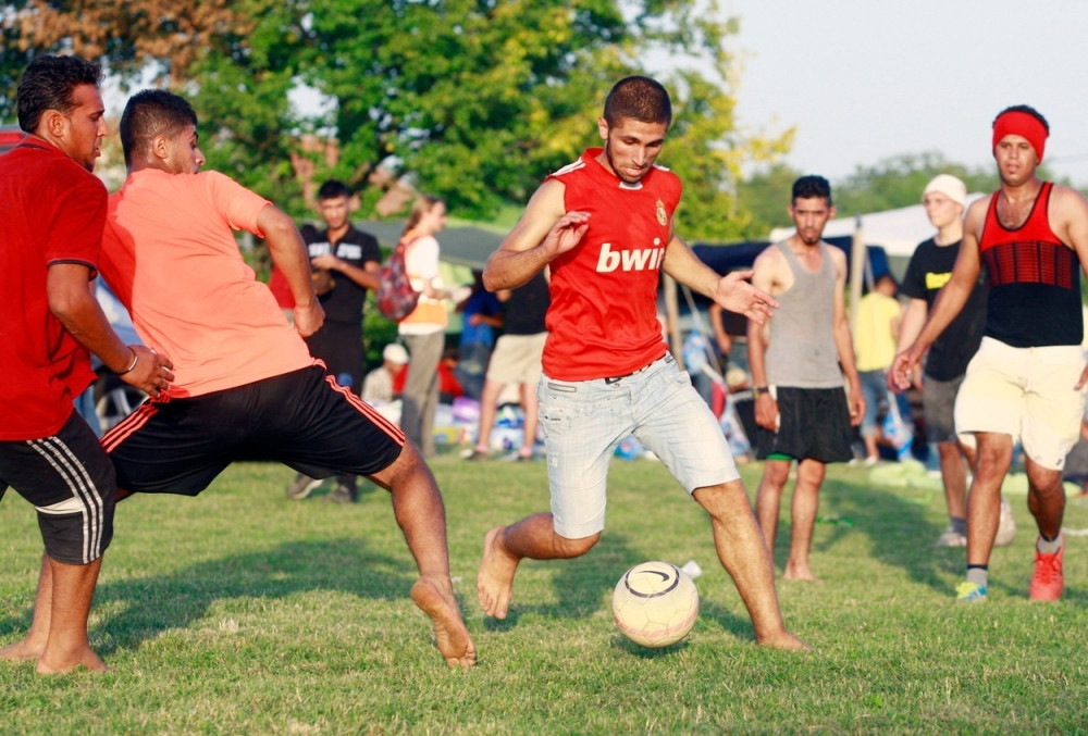 Izbeglički "ol star" derbi u Tovarniku (FOTO)