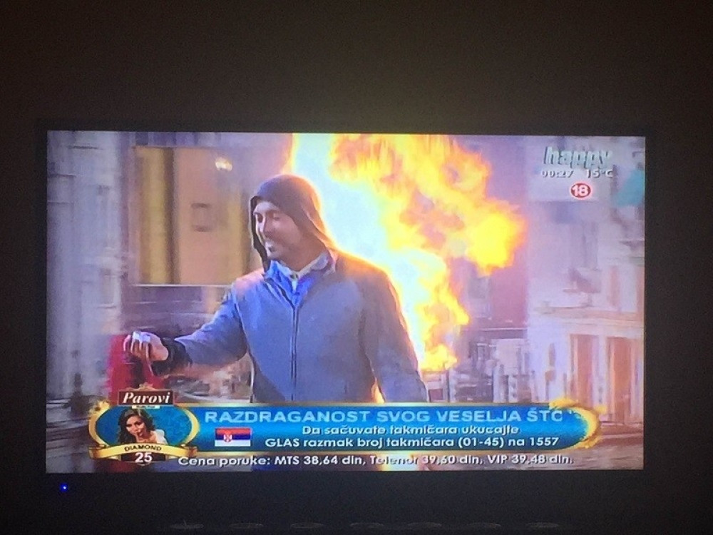 Uroš Ćertić izgoreo u rijalitiju (FOTO)