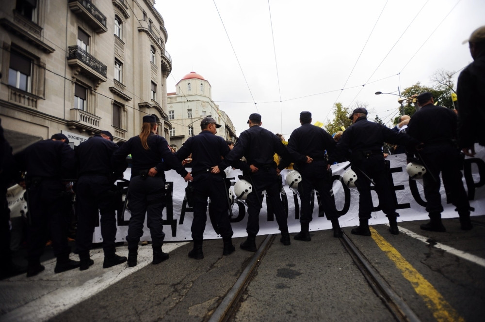 Protest protiv Beograda na vodi (Foto i Video)