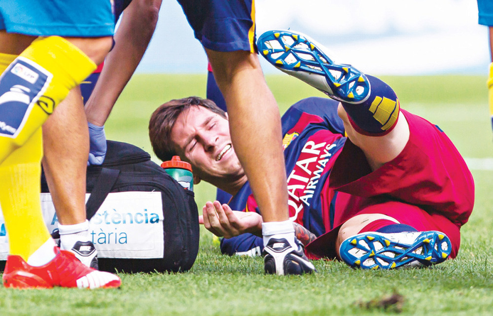 Mesi ponovo povređen!