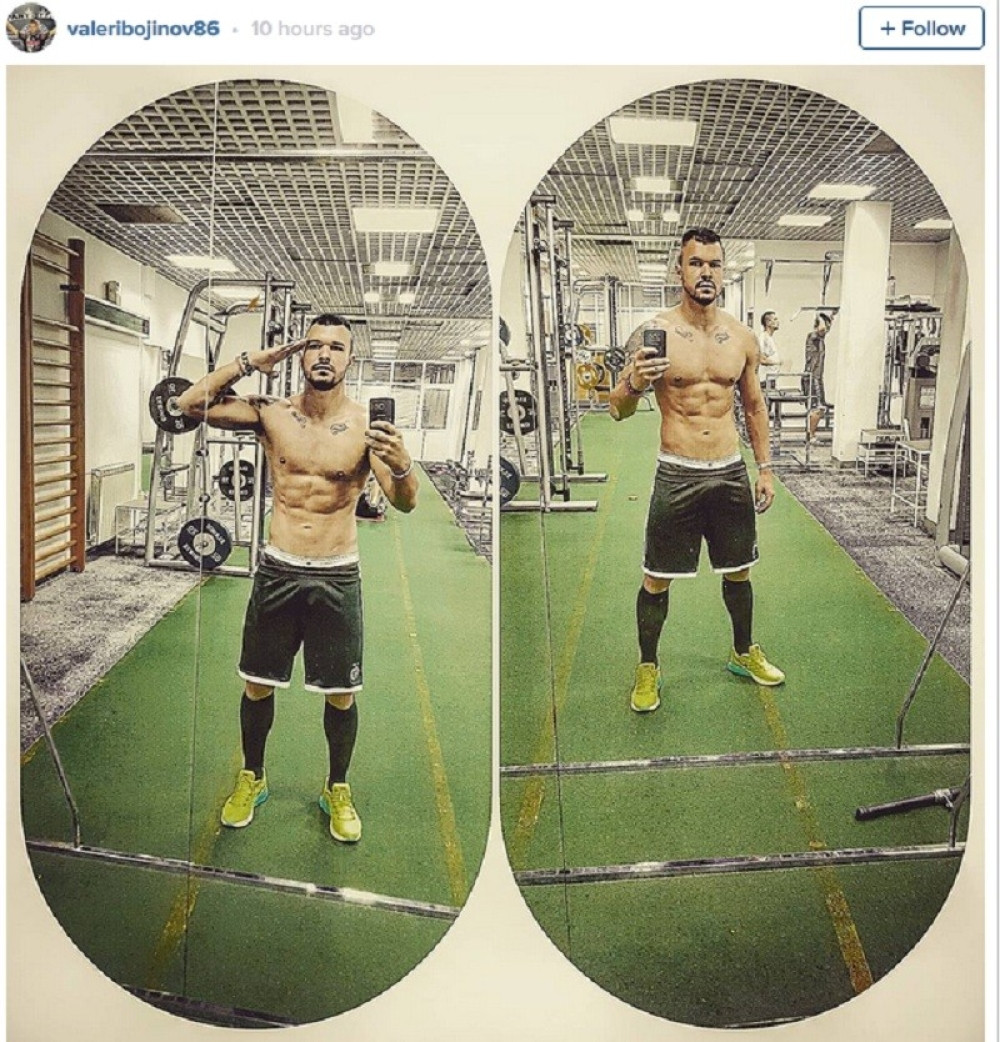 Božinov pokazao "izvajano" telo! (FOTO)