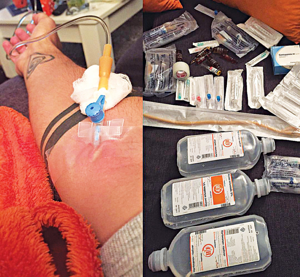 Filip Mitrović završio na infuziji