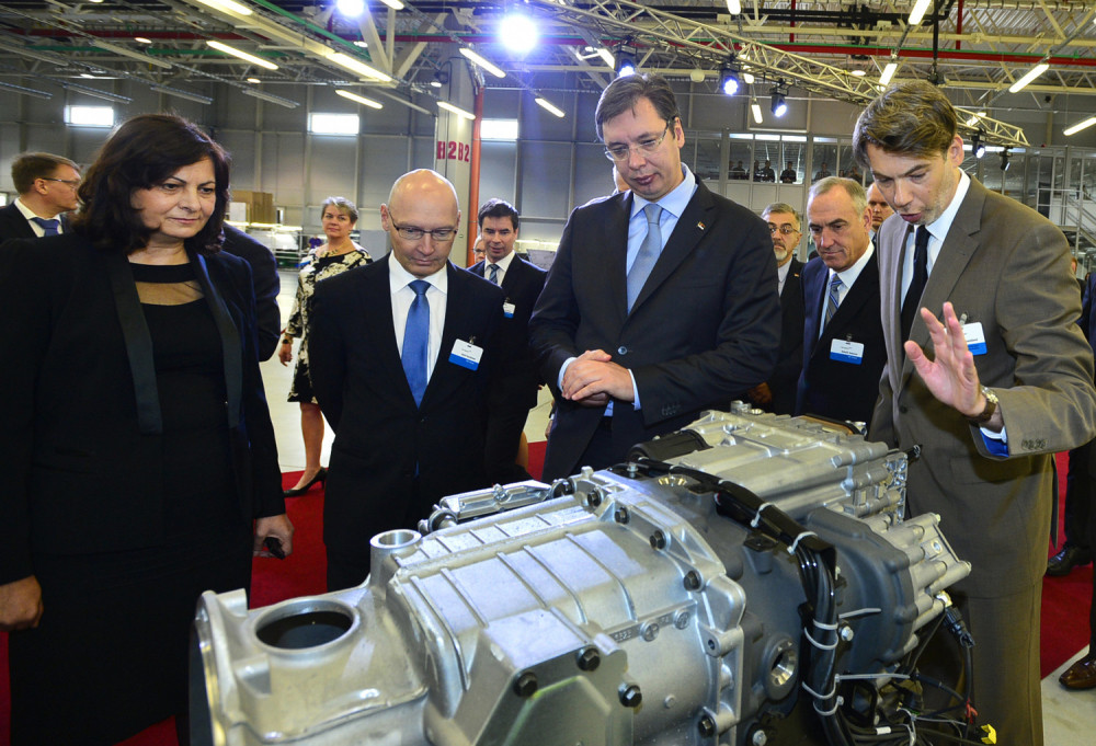 Vučić obišao nove pogone PKC u Smederevu