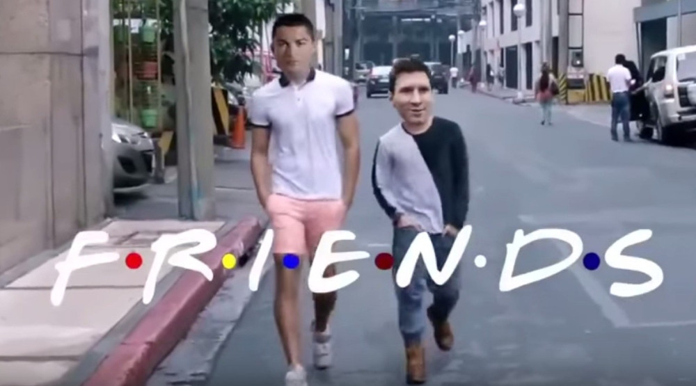 Urnebesno: Mesi i Ronaldo najbolji prijatelji! (VIDEO)