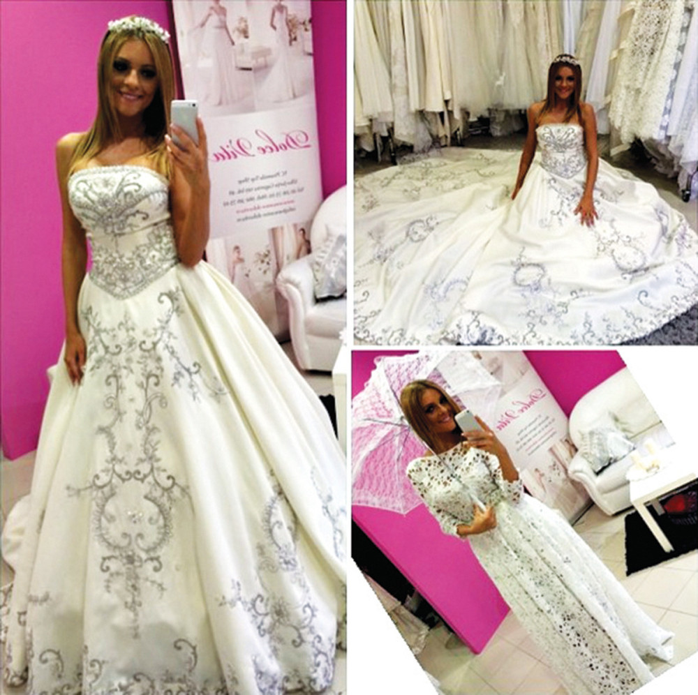 Jelena Kostov proba venčanice