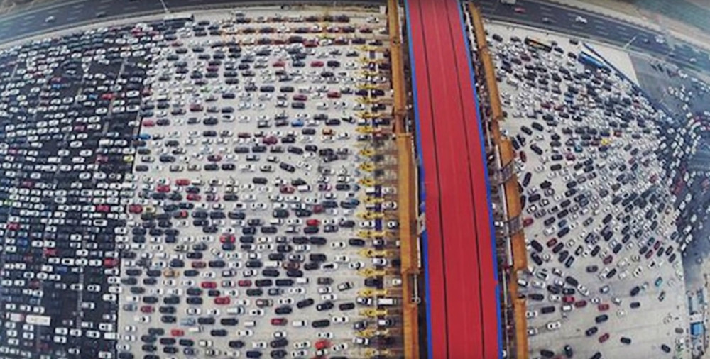 Ovako izgleda najgori saobraćajni kolaps na planeti! (VIDEO)