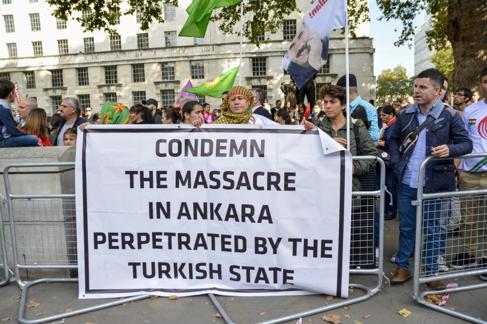 Ankara: Protest u znak solidarnosti sa žrtvama (FOTO)