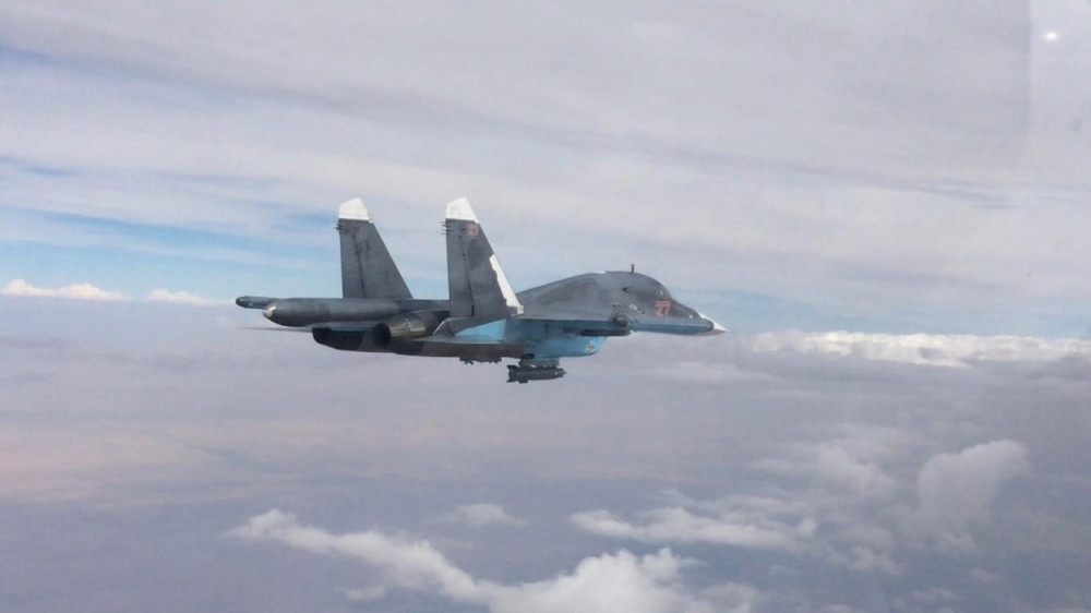 Ruski suhoj presreo američki izviđački avion