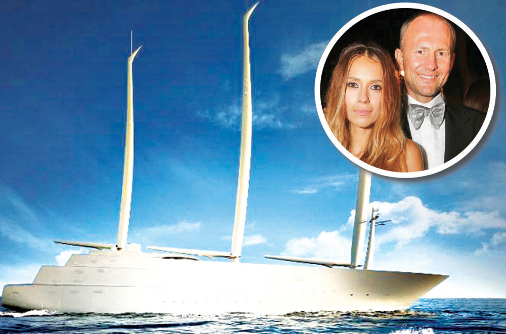 Sandrin muž dao 460 miliona dolara za superjahtu