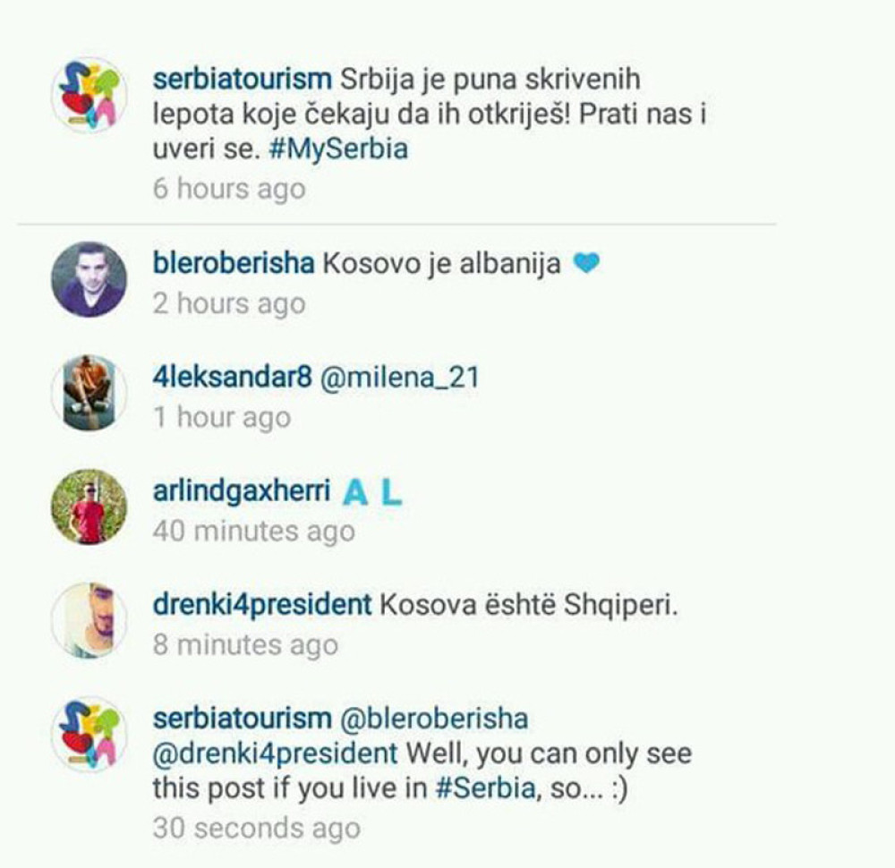 Turistička organizacija Srbije bije bitku sa albanskim botovima! (FOTO)