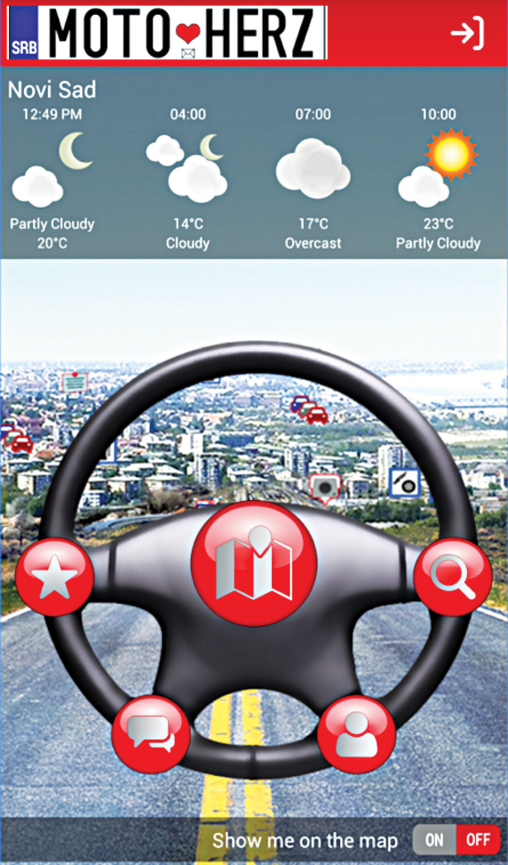 Nova aplikacija za vozače - „Motoherz“