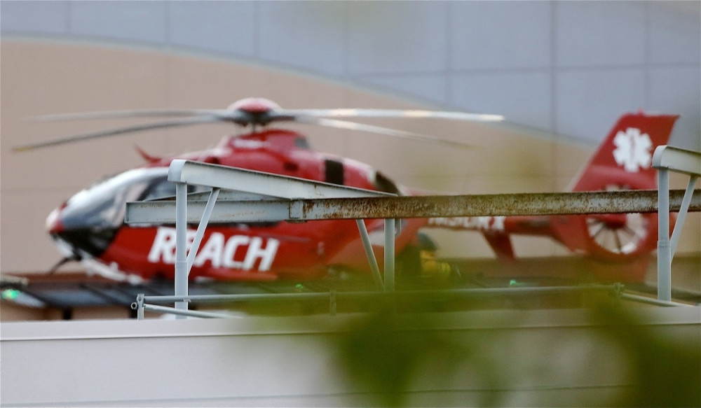 Lamar helikopterom prebačen u Los Anđeles (FOTO)