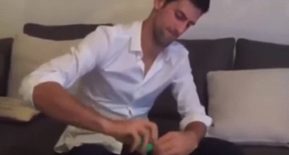 Nole napravio igračku sinu za rođendan (VIDEO)