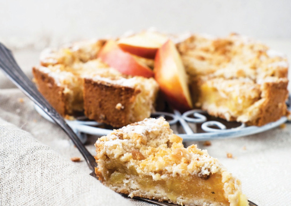 Lenja pita s jabukama