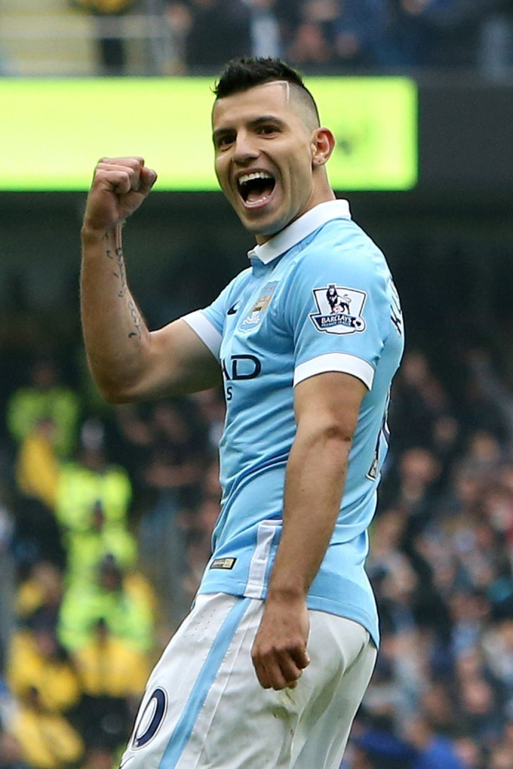 Aguero spreman za duel sa Arsenalom