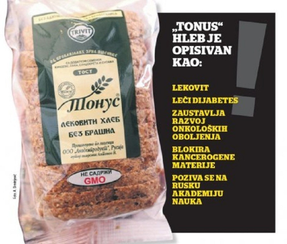 Trgovci počeli da povlače hleb Tonus!