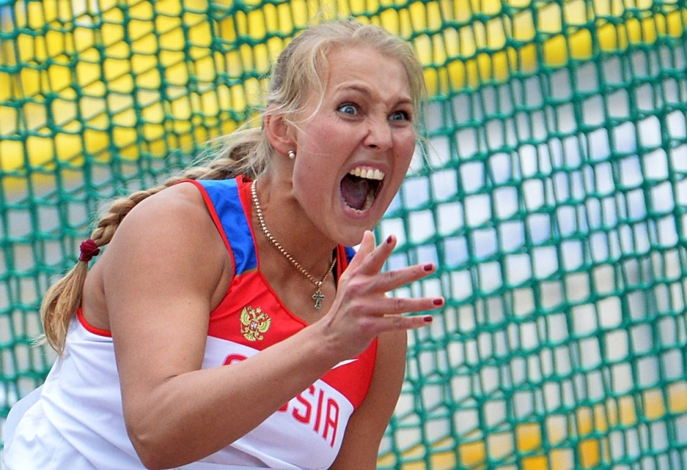 Ruska bacačica kladiva pozitivna na doping