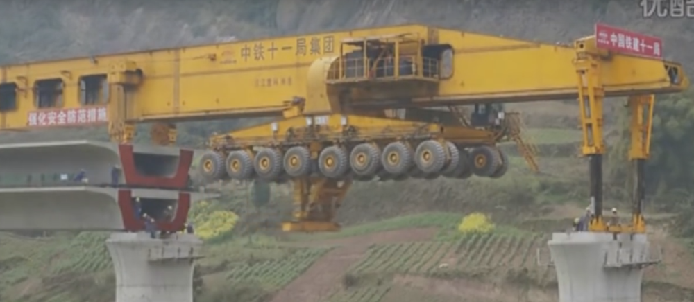 Ovako Kinezi grade most! (VIDEO)