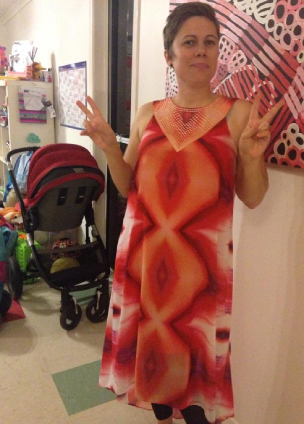 Haljina sa "vagina" printom! (FOTO)