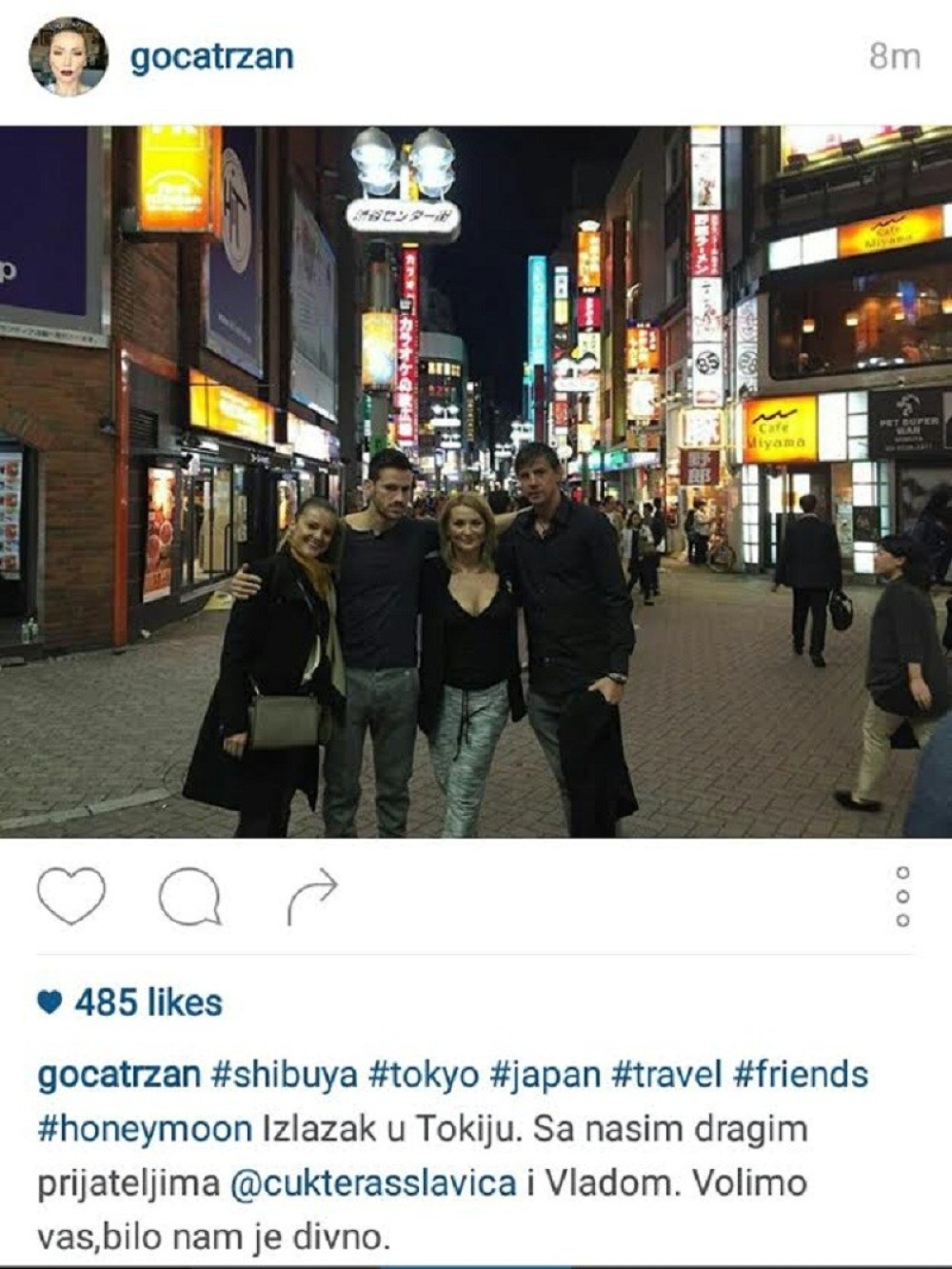 Goca srela Slavicu Ćukteraš u Japanu! (FOTO)