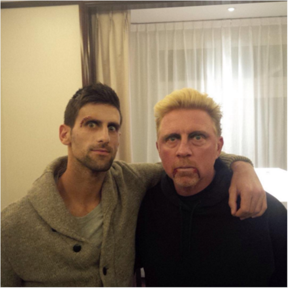 I Nole se spremio za Noć veštica! (FOTO)