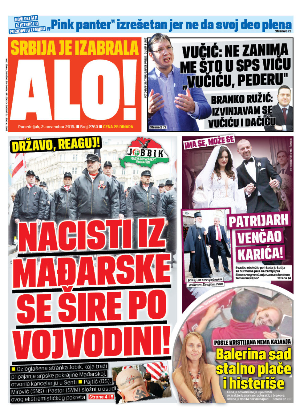 Naslovna za: 2.11.2015.