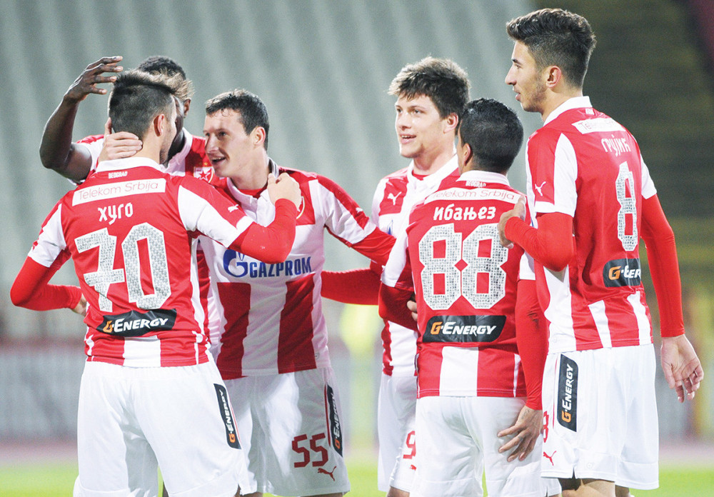 Zvezda rešeta bolje od Reala, Sitija i PSŽ