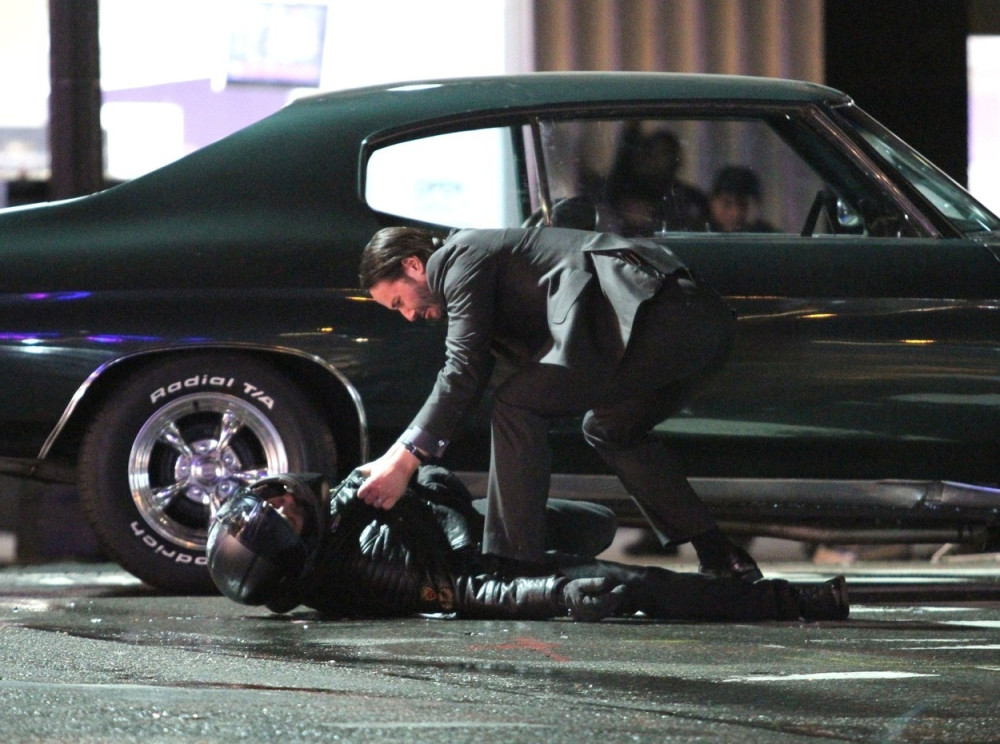 Kijanu Rivs "oborio" motociklistu (FOTO)